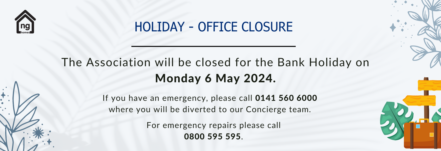Office Closures Early May 2024