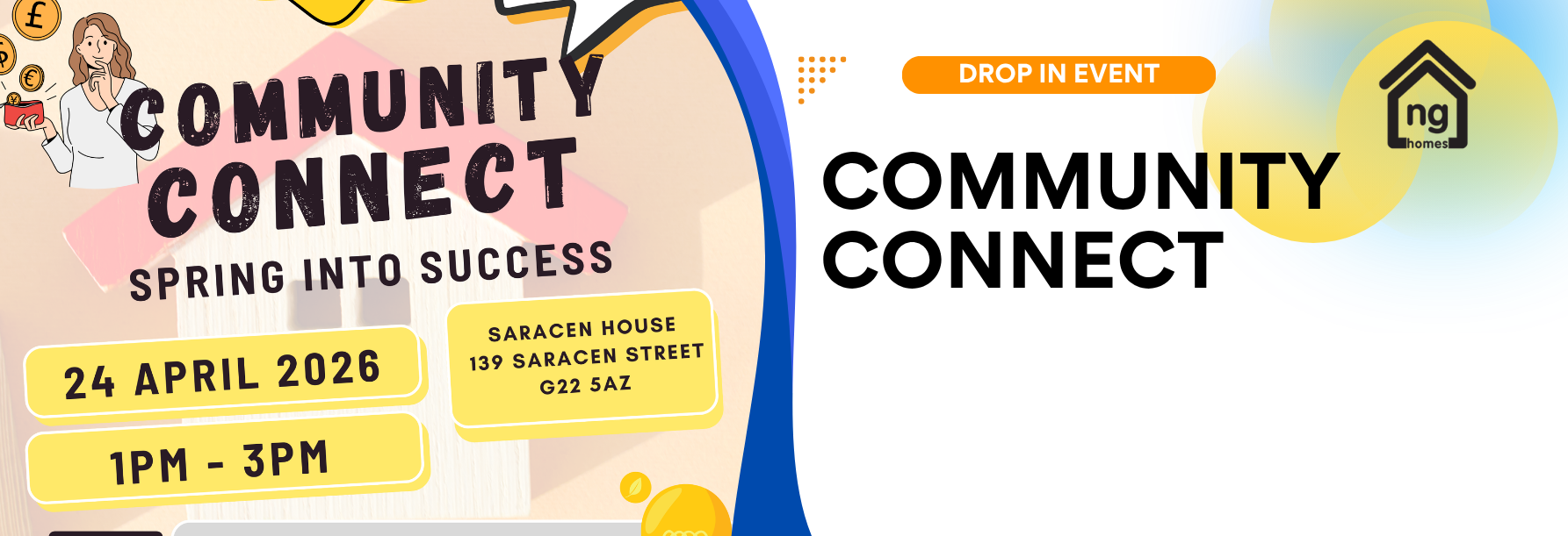 Community Connect Fri 24 April 2026 from 1pm - 3pm