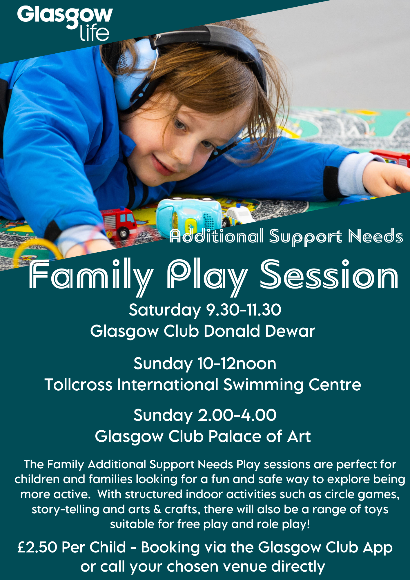 All Venues ASN Family Sessions
