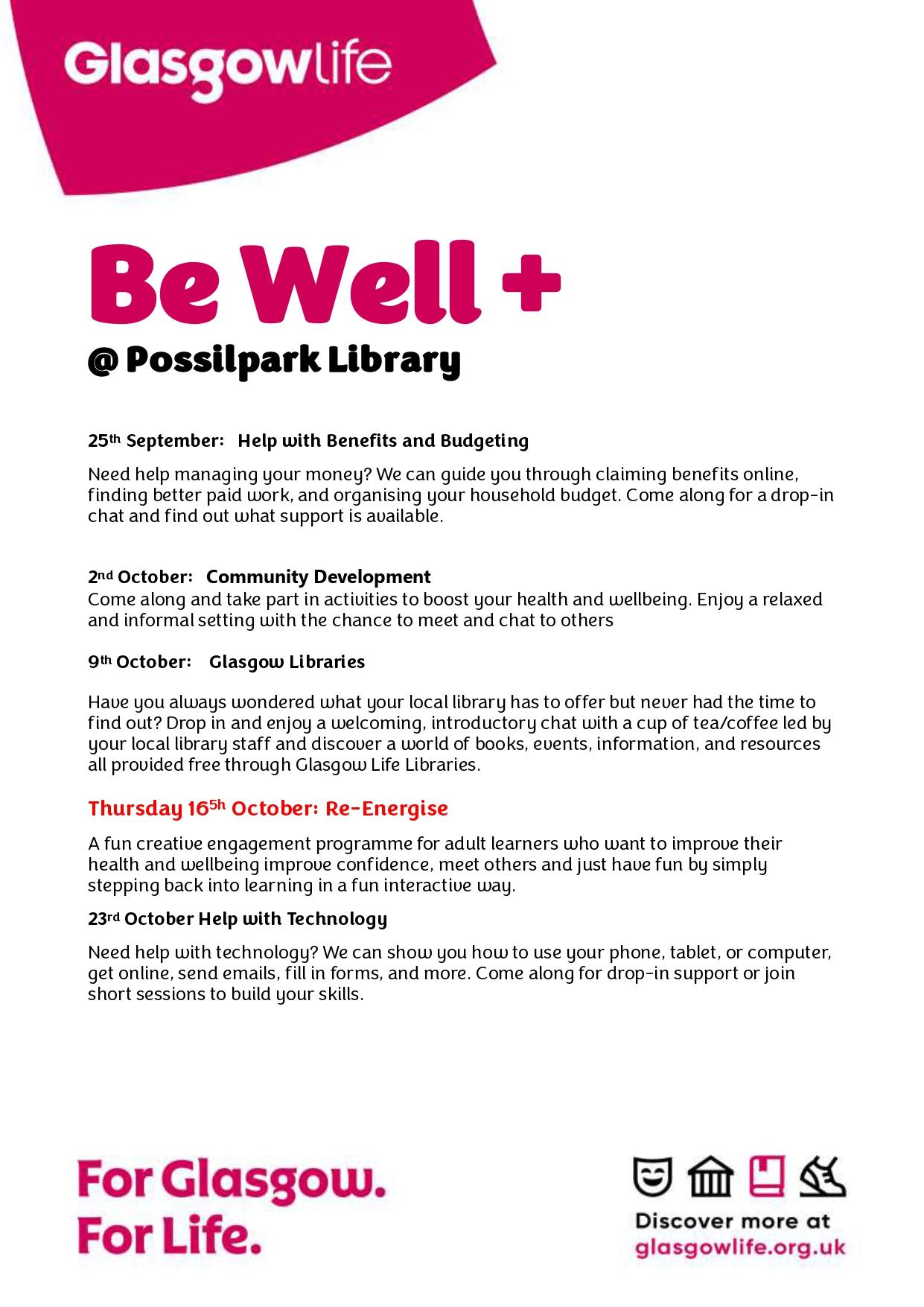 Be Well Possilparksept