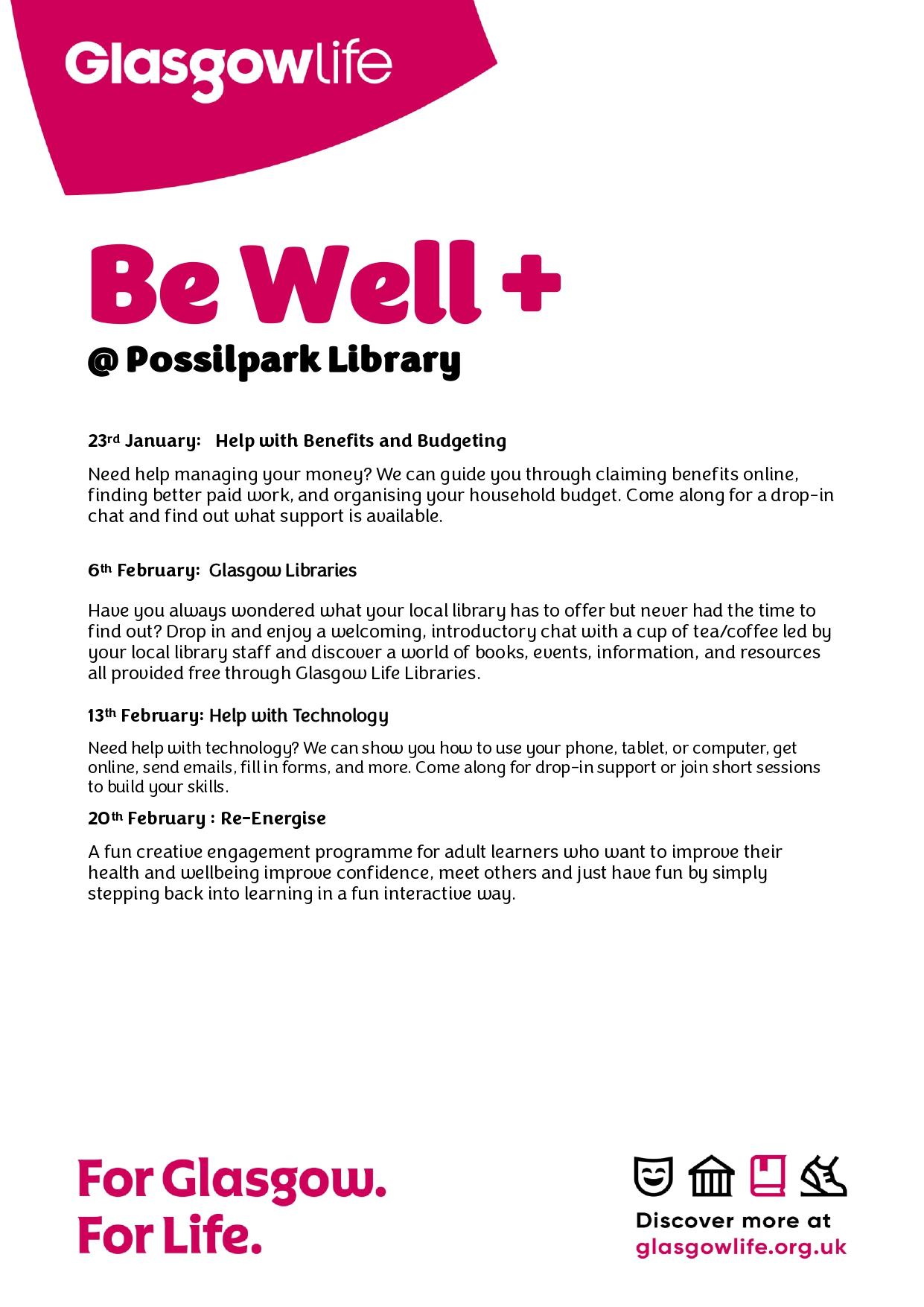 Be Well Possilpark Feb 2026 02