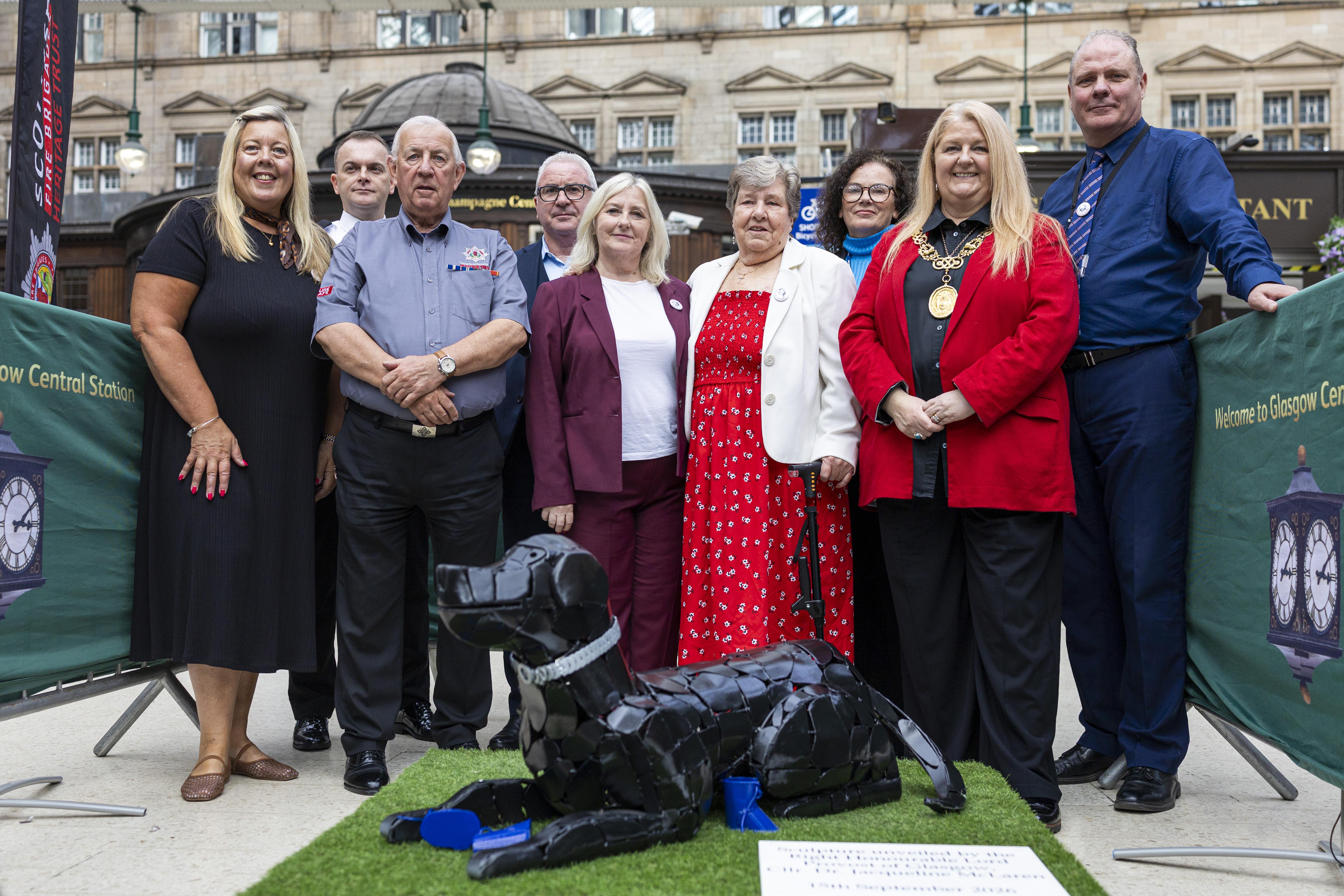 Wallace the Fire Dog partners