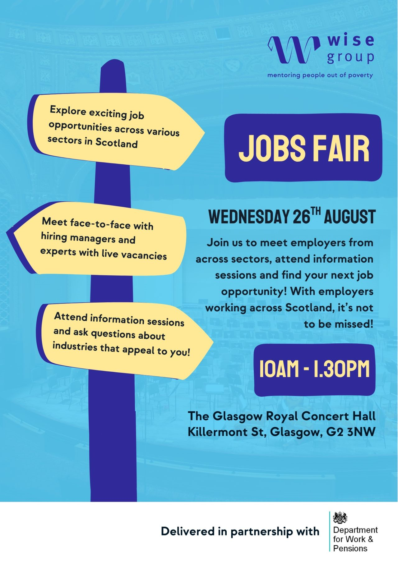 DWP Jobs Fair Aug 2026