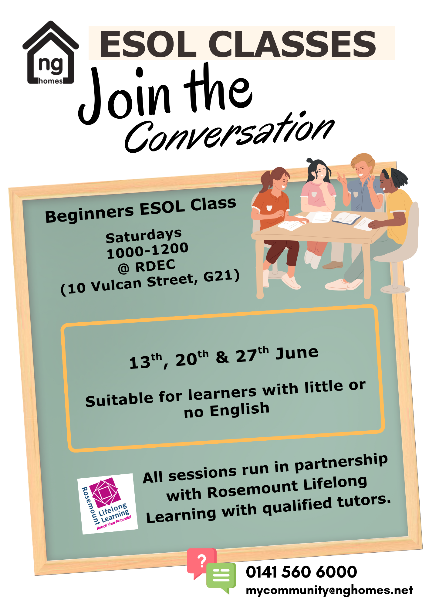 ESOL- Beginners