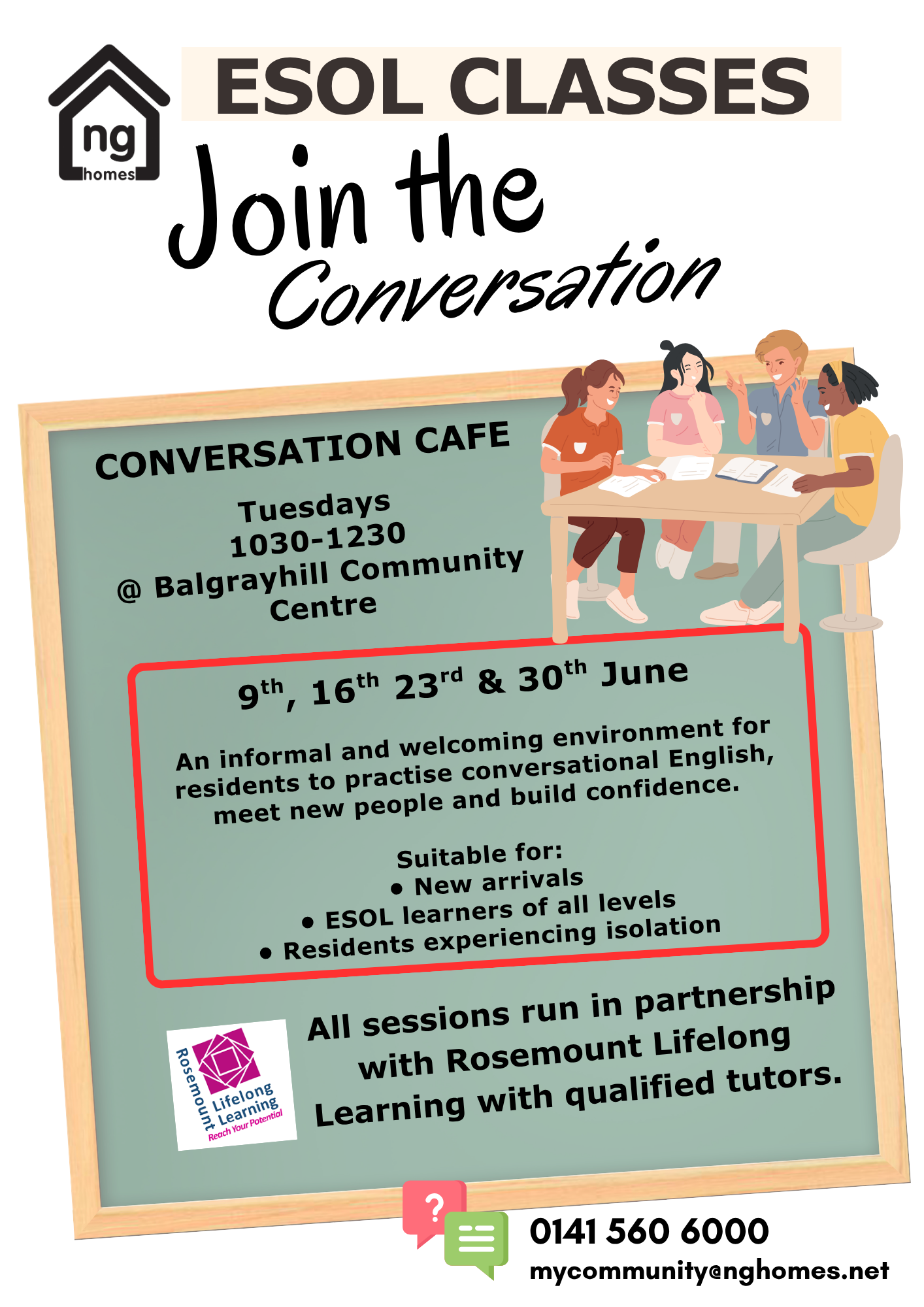 ESOL- Conversation Cafe
