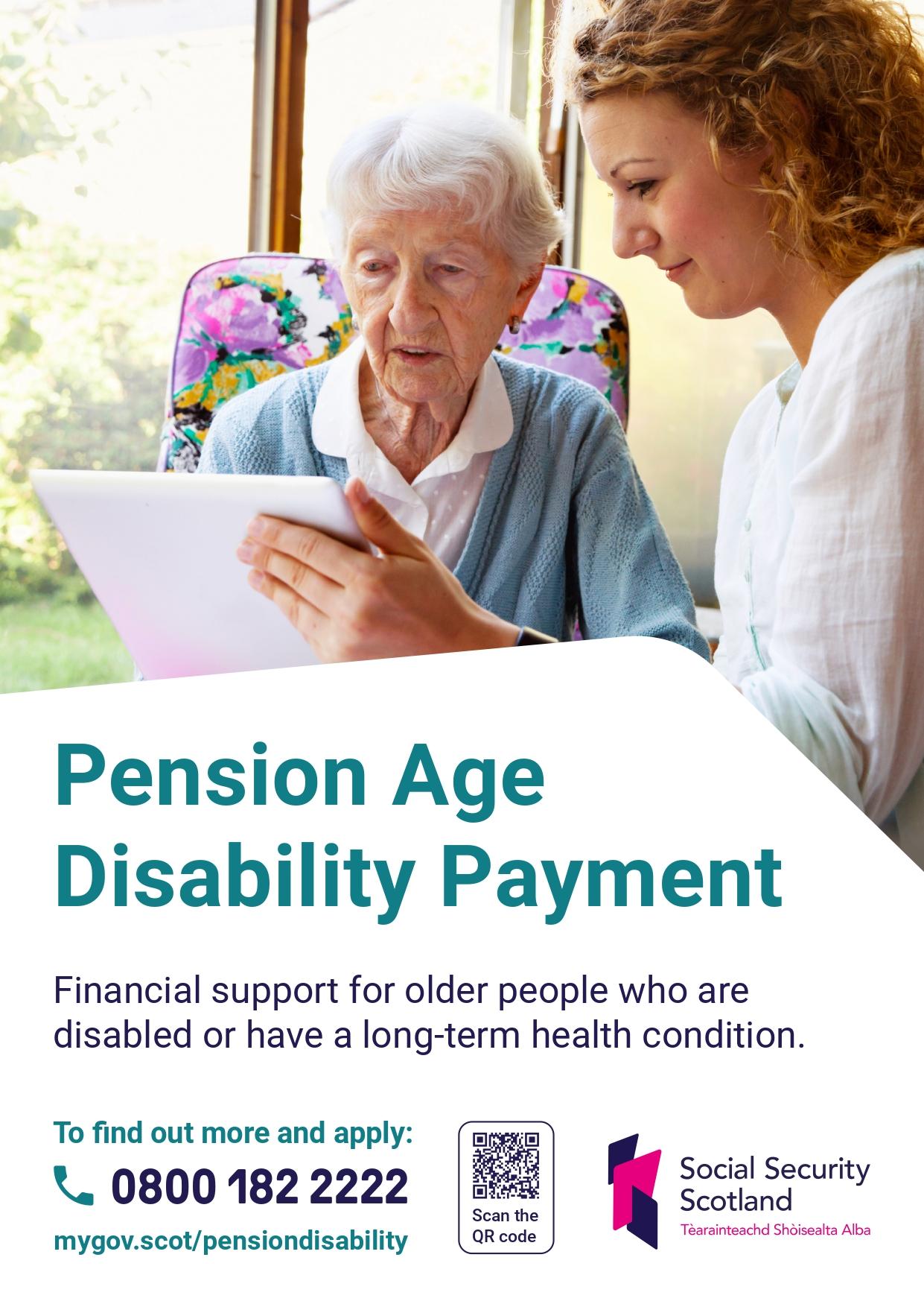 Pension Age Disability Payment