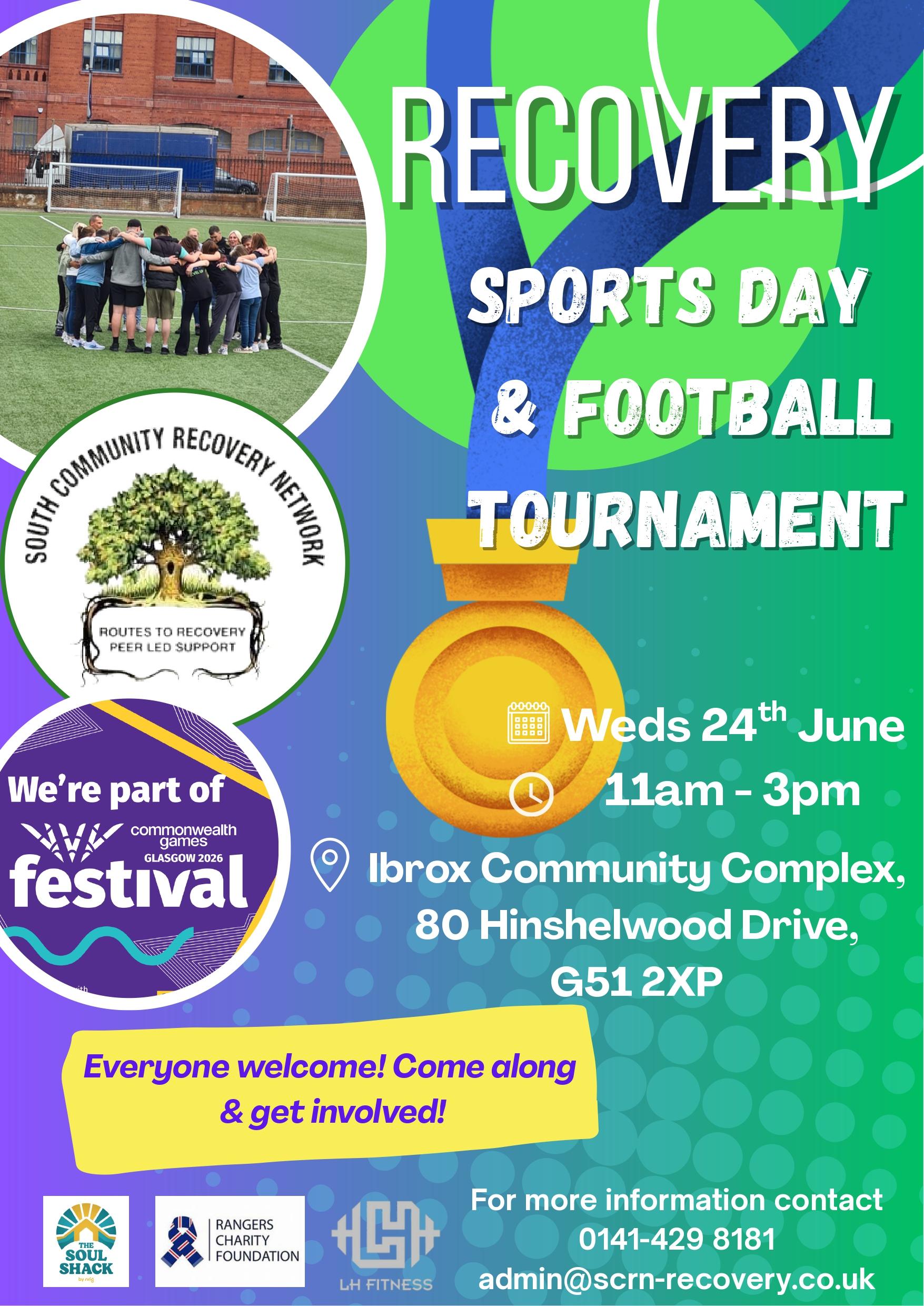 Scrn Recovery Sports Day Football Tournament