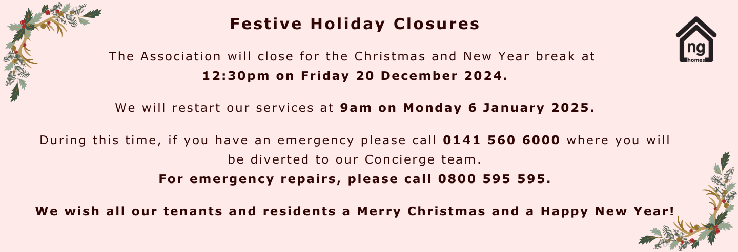 Website Christmas Closure 2024