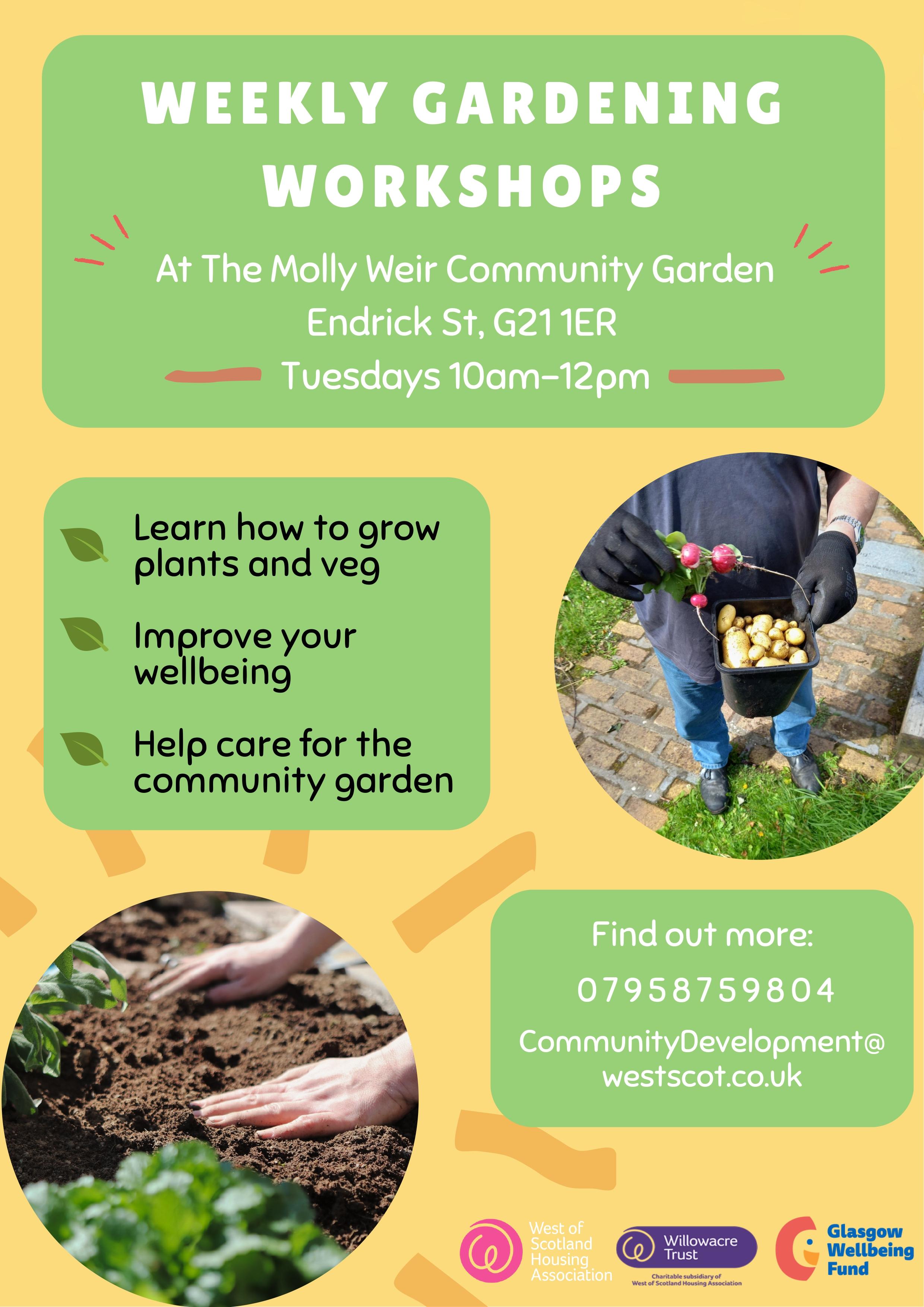 Weekly Gardening Group Molly Weir