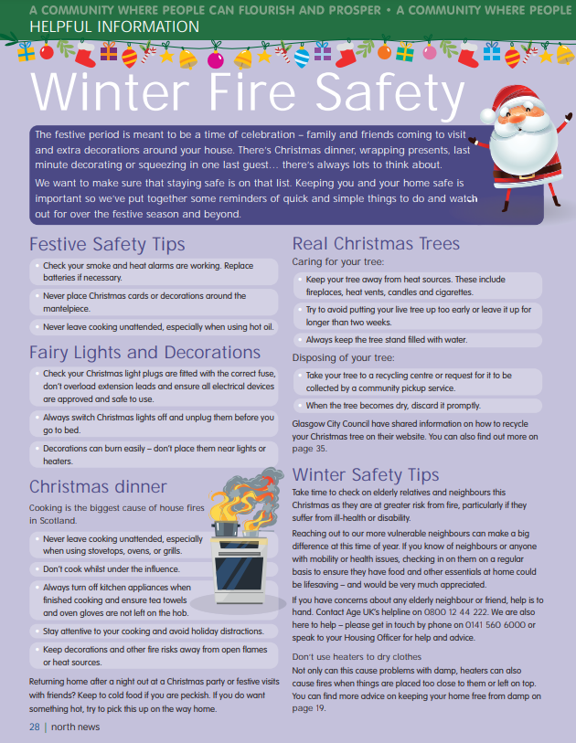 Winter Fire Safety Tips