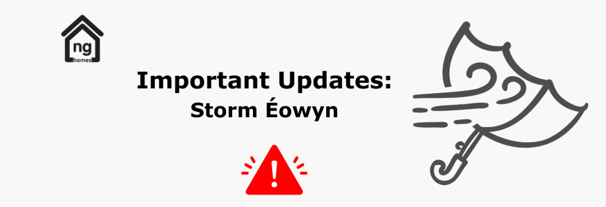 Important Update: Storm Éowyn 